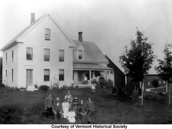 This farm that Robert settled on, around 1790, was kept in the family up until 1950; passed down from Robert to his son Joseph, then to his grandson Gilbert, and finally to his great grandson Joseph.